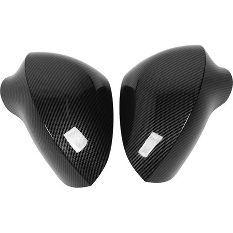 Fensterabdeckung – 2-teilig – Modell 1P0857537/7538 – Carbonfaser-Optik – Für Seat Leon Ibiza