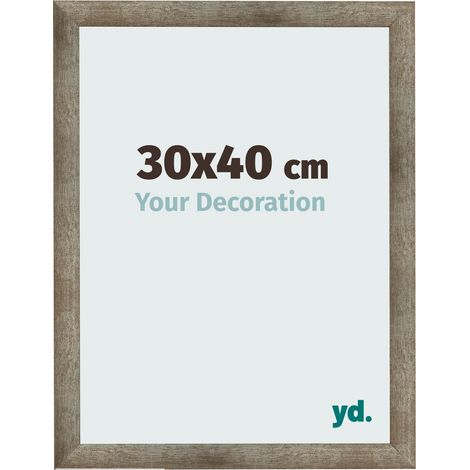 yd. - Cadre photo 30x40 - Metal Vintage - MDF - Bologna