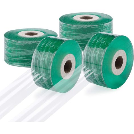 4 Pcs Plant Repair Grafting Tape, Clear Elastic Grafting Barrier Tape (1/5)