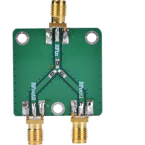 [JAMAIS UTILISÉ]Répartiteur de puissance à résistance 1 vers 2, module de distribution RF/micro-ondes DC-5G 6 dB (1/5)