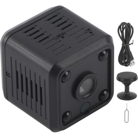 Caméra Mini WiFi 1080P Haute Définition avec Vision Nocturne IR Rechargeable Moniteur Vidéo Sans Fil (1/5)