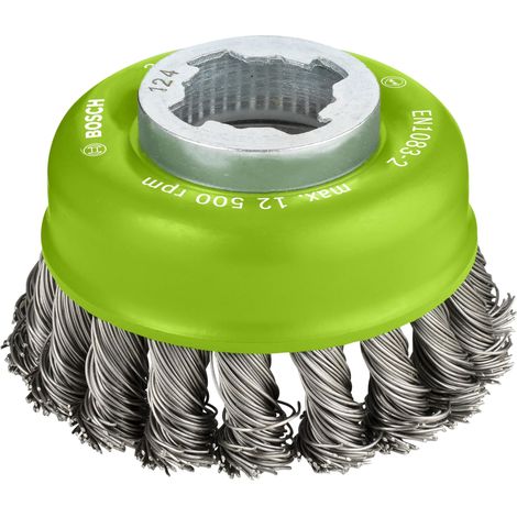 Brosse boisseau à fils torsadés Stainless Steel heavy, X-Lock (1/5)