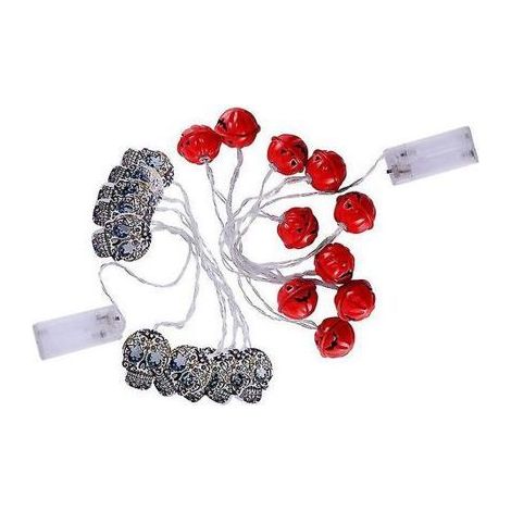 Lot de 2 guirlandes lumineuses pour décorations d'Halloween (1/3)