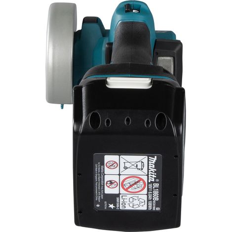 Makita – Meuleuse d'angle 18V – Disque 125mm – Moteur Brushless – Pour béton armé et métal – Sans batterie ni chargeur
