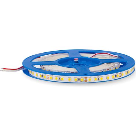 Levitantes Ruban LED - 24 V CC SMD3535, 5 mètres, 120 LED/m, PCB blanc, 1200 lm/ml, couleurs disponibles : rouge, vert, bleu, dimensions : 8 x 5000 mm
