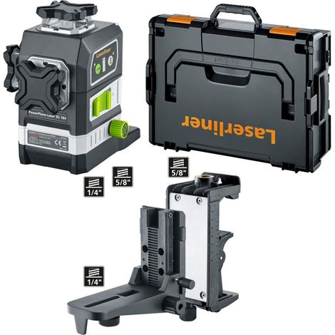 Láser tridimensional verde LASERLINER PowerPlane-Laser 3G Multi-18V 036.380L (1/5)