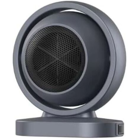 Mini radiateur électrique portable, chauffage d'appoint bureau maison chambre, ventilateur air chaud compact hiver (1/5)