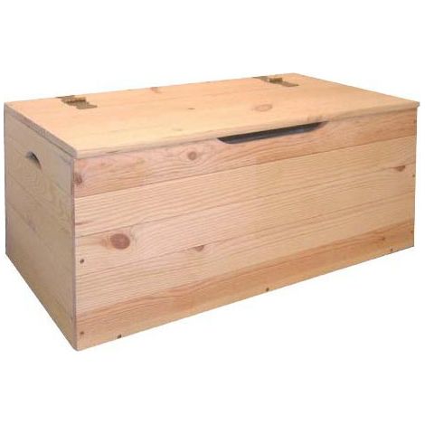 La poitrine en bois massif apporte tout apporte wooderiamo Maxi 100x40xH50 cm (1/2)