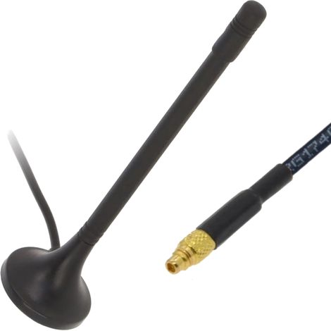Antenna GSM 3G LTE 2dBi a magnete verticale con connettore MMCX X16