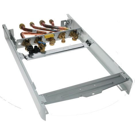 Elm Leblanc – Dosseret iCondens pour chaudière – Kit de raccordement gaz NF OCSF – Installation simplifiée – Dimensions 710x370x340mm – Poids 7kg