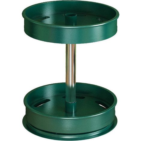 Étagère à épices rotative pour la cuisine - Étagère de rangement - Étagère à épices sur pied - Porte-épices rotatif - Étagère de rangement ronde - Organisateur de cuisine - Fer - GroenGroen (1/5)