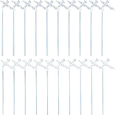 20 Pcs Expanding Foam Nozzle Replacement Spray Foam Replacement Tubes Replacement Tube for DIY Spray Foam for Filler Spare Nozzles Caulking and Sealing Small Gaps in Balcony Doors Windows (1/5)