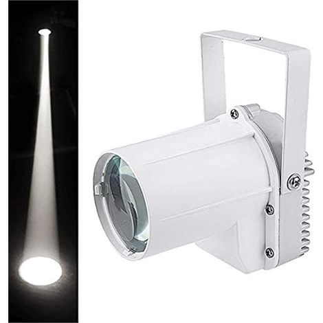 5W LED-Punktprojektor – Weiß – Schmaler Lichtstrahl – Für Discokugeln und DJs (1/5)