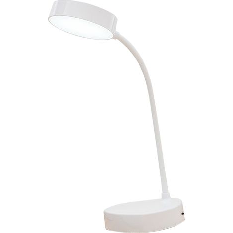 Kleine, dimmbare Schreibtischleselampe, USB-wiederaufladbares LED-Nachtlicht, augenschonend, ideal für Zuhause, Nachttisch oder Büro. (1/5)