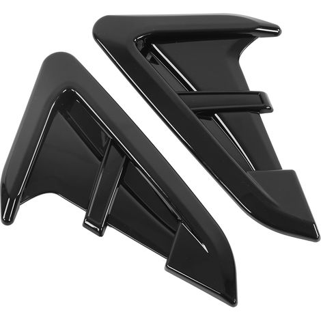2 Pièces Garniture de Déflecteur d'Air Latéral pour Auto Extérieur Accessoires Compatibles BMW X3 G01 2018-2021 Noir Piano (1/5)