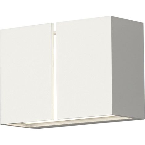 Konstsmide Pavia Applique Murale Extérieure Moderne Up Down Blanc 4x 3W LED, IP54 (1/3)