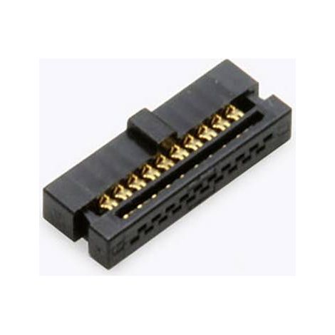 CONNECTEUR FIL À CARTE BKL ELECTRONIC 10120665 NBR TOTAL DE PÔLES: 16 NBR DE RANGÉES: 2 PAS: 1.27 MM 1 PC(S) (1/2)