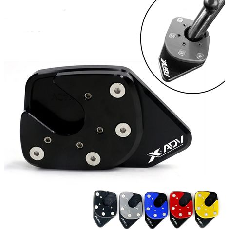 (14-20 or) Compatible avec HONDA XADV X-ADV 750 2014-2023 Accessoires moto X ADV : plaque de support de béquille latérale, rehausseur de béquille, extension maxpower (1/4)