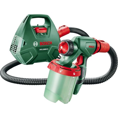 Pistola a spruzzo per verniciatura con serbatoio 1LT. 650W BOSCH PFS3000-2
