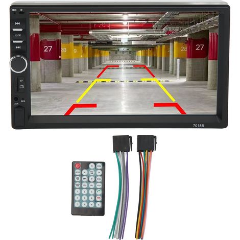 Autoradio double DIN 7 pouces, écran tactile Bluetooth HD, lecteur MP5 multifonction, kit autoradio voiture (1/5)