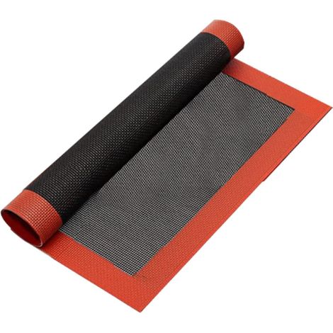 Tapis de cuisson en silicone, revêtements de four résistants à la chaleur, feuille de cuisson réutilisable, feuille de cuisson en silicone antiadhésive, tapis de cuisson pour petits gâteaux, solution' (1/5)