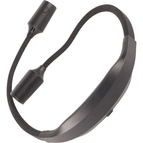 Blendfreie LED-Nackenleuchte, Leselampe für Outdoor-Sportarten, USB-C-aufladbar, tragbar für Nachtläufe, Nackenbeleuchtung, schwarz (CN1002B) (1/5)