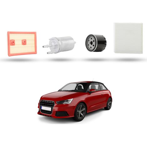 Kit Tagliando 4 filtri compatibile con Audi A1 (8X1,8XK) 1.4 tfsi 92kw dal 2014 (1/5)