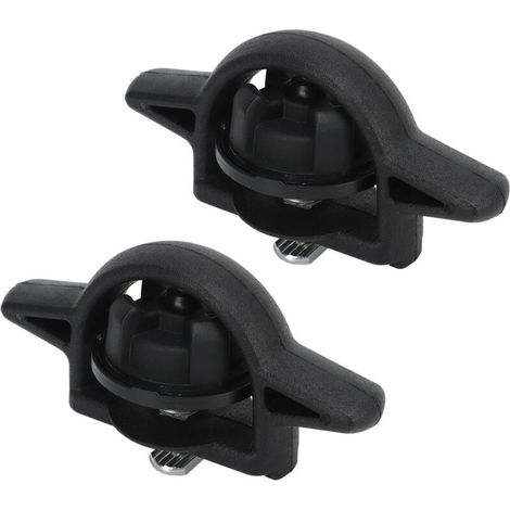 Ganci di fissaggio per carichi pesanti – Set da 2 pezzi per sponde del cassone Toyota Tacoma (2005–2021), in acciaio rinforzato