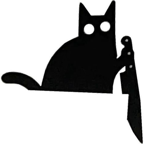 Cadre de porte pour chat en métal mignon, décoration d'angle C-- (1/5)