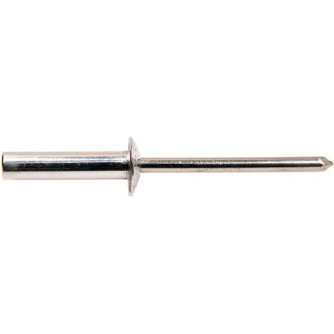 250 Rivets Aveugles Etanches Tête Ronde GOSTOP TRS 4.8 x 8 mm - Inox - D-Work