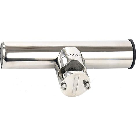 Stainless steel fishing rod holder, fishing rod bracket, 7/8-1 inch straight tube, multi-size yacht fishing tackle accessories - 7/8-1 - (1/4)