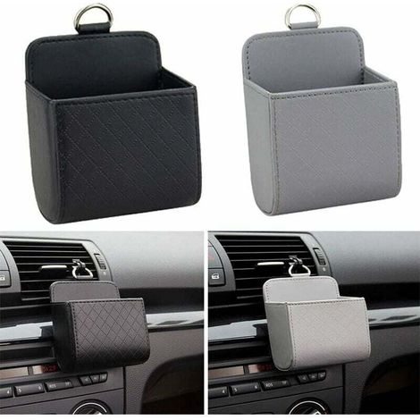 2 pcs Multifonctionnel Boîte de rangement de Voiture Organisateur de voiture pour le,clé,Carte de stationnement,Argent de poche,des factures,des étuis à cigarettes ou des produits chimiques,etc-Fei Yu