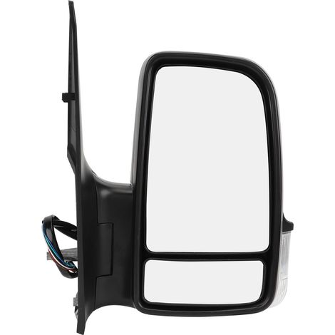 Ensemble de rétroviseur chauffant électrique avec porte pliante lumineuse de signalisation pour Sprinter 2500 3500 base droite : 68009974AA, CH1321380, A9068106116, 9068104616, MB1321114 (1/5)