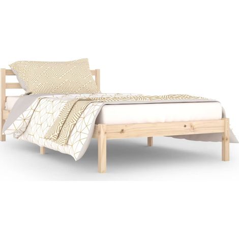 Maison Exclusive - Estructura de cama sin colchón madera maciza d