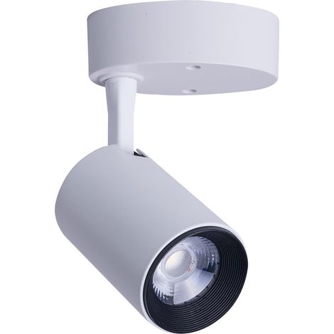 Faretto LED superficie Nowodvorski Iris bianco 7W 3000K (1/3)