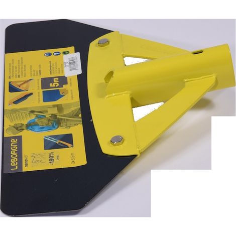 LEBORGNE Grattoir Nanovib 30 cm sans manche - lame acier trempé extra-dur et douille renforcée (1/2)