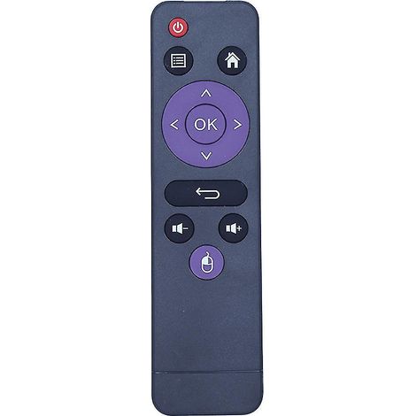 Pièces détachées améliorées pour télécommande intelligente compatible avec le décodeur TV H96 Max RK3318. (1/4)