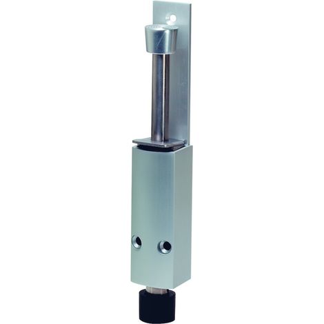 Türfeststeller 1224.02 Alu.silberf.lack.Hubh.90mm Türmontage KWS