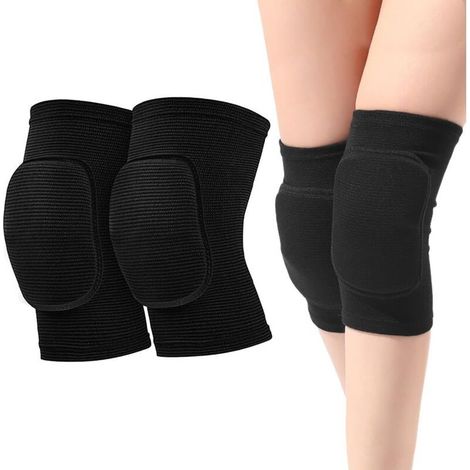 Genouillère unisexe en mousse épaisse et extensible, adaptée au cyclisme (1/4)