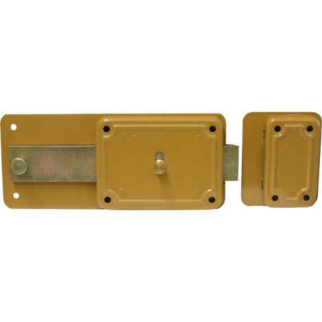 F.lli Facchinetti FERROGLIETTO SERRATURA LEGNO APPL.  5 M+S. CIL/ FISSO Art. P50 E.60 2.00 pz