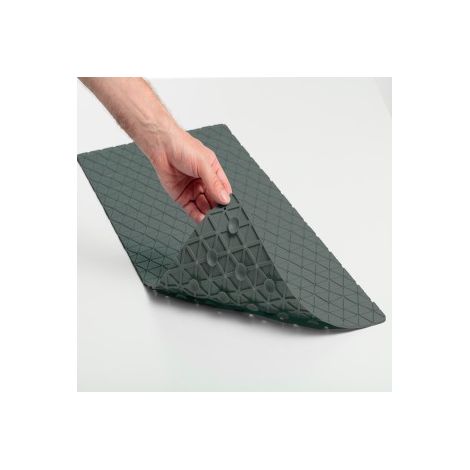 ALFOMBRA BAÑO 72X36CM NEGRO
