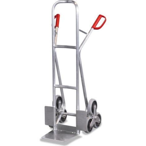 VARIOfit Aluminium Treppenkarre mit 2 dreiarmigen Radsternen Schaufel 300 x 255 mm (1/3)