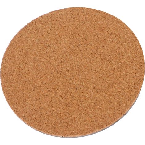 Sous-pot En Liège - 10,1 x 10,1 x 0,5 cm - Pour Pot De Fleurs Intérieur Et Extérieur - Lot De 1 (1/5)