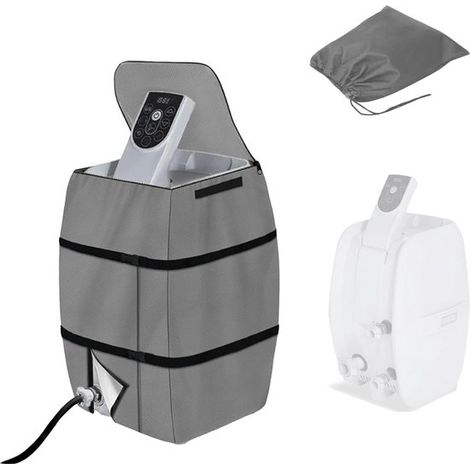 Pumpenabdeckung für Whirlpools, Heizungspumpen, isolierte Whirlpoolpumpenabdeckung, aufblasbare Badewannenpumpenabdeckung, wasserdicht und staubd (1/5)