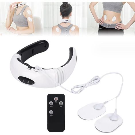 Coussin Massageur de Cou Électrique, Appareil de Thérapie par Impulsions Magnétiques pour Cervicales, Soulage Arthrite et Douleurs Cervicales, Dispositif Intelligent pour Nuque (1/5)