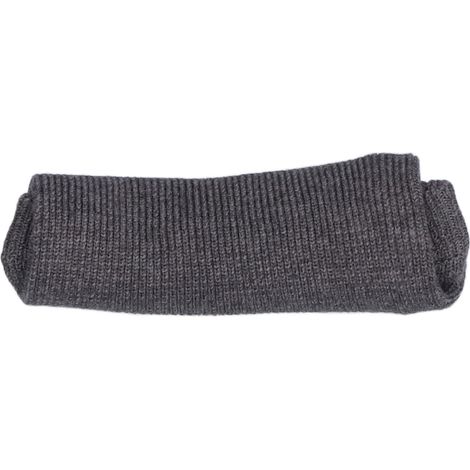 Protection Thermique pour Oreilles de Chien - Cache-Oreilles Élastique en Polyester pour Chiots, Anti-Gel, Capuche d'Hiver pour Toilettage - Gris M