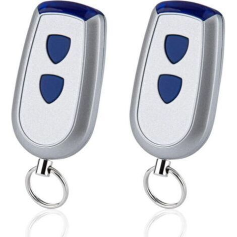 Lot de 2 télécommande 433MHz Compatible avec Normstahl Crawford EA433 2KS, EA433 4KS, T433-4, RCU 433-2, RCU 433-4, EA433 2KM Micro (1/4)