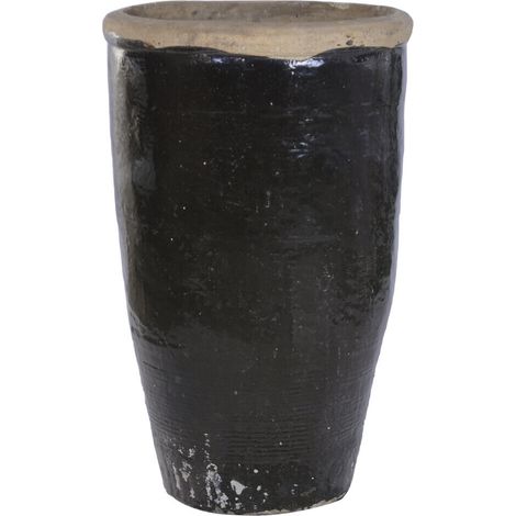 Anfora Arcilla 58X58X95 Negro (1/5)