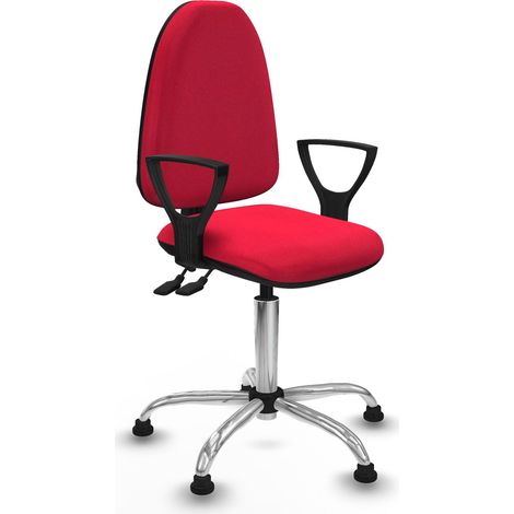 Bürostuhl Piqueras y Crespo BFN05RT rot höhenverstellbar