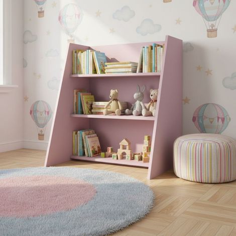 Scaffale Montessori in legno - Ordine e autonomia per bambini - Cipriaf3c4ff